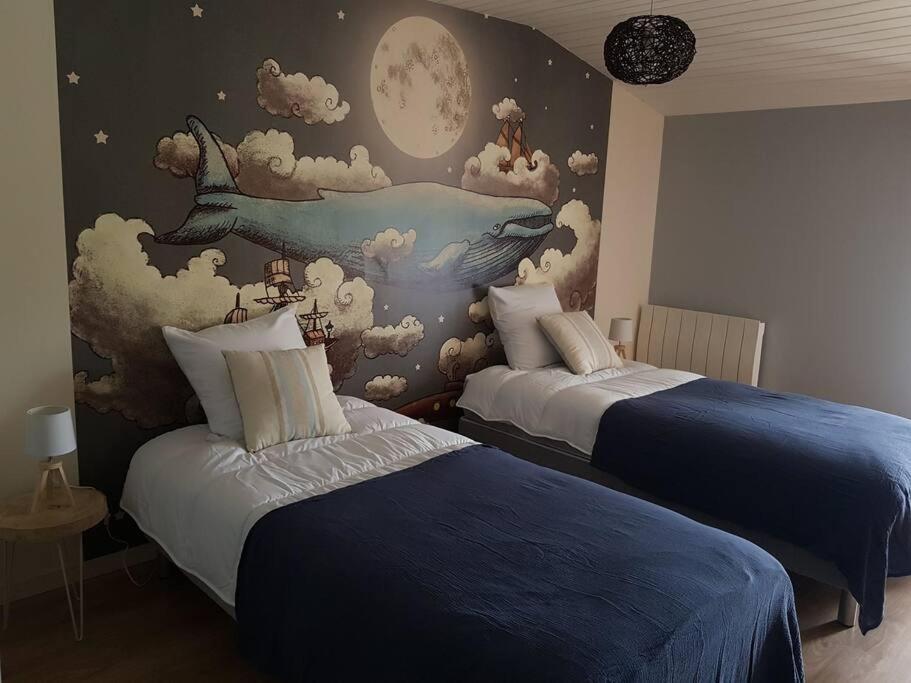 Gite La Vie En Couleur 14 Personnes Saint-Paul-en-Gâtine Extérieur photo